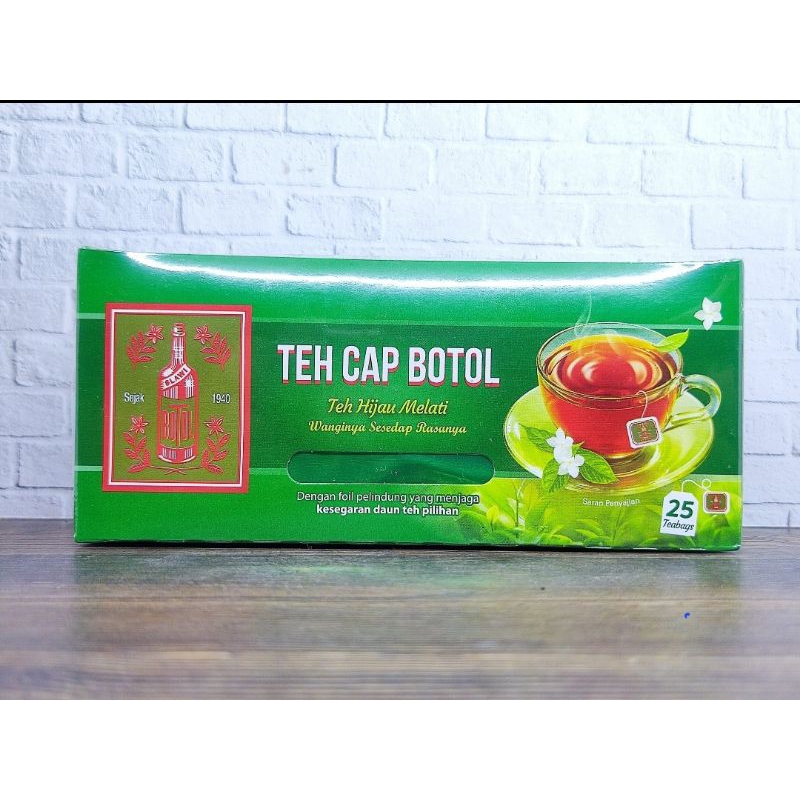 

Teh cap botol Hijau celup