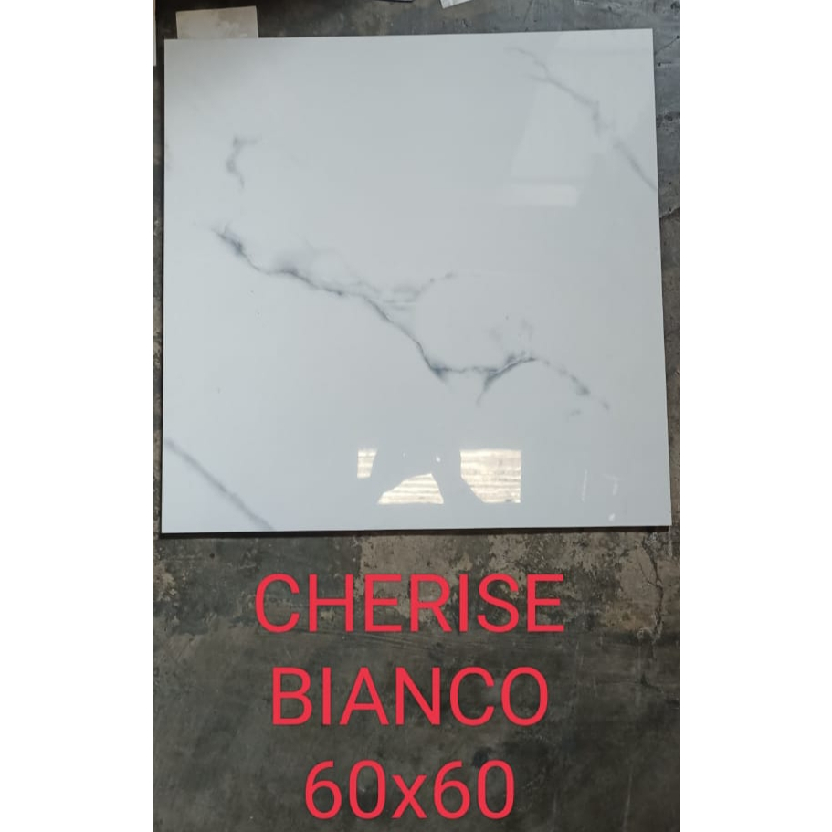 Granit Magia Cherise White 60x60 Glazed Kilat Kaca