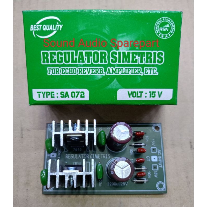 Kit PSU Regulator SIMETRIS 15 Volt CT 1A