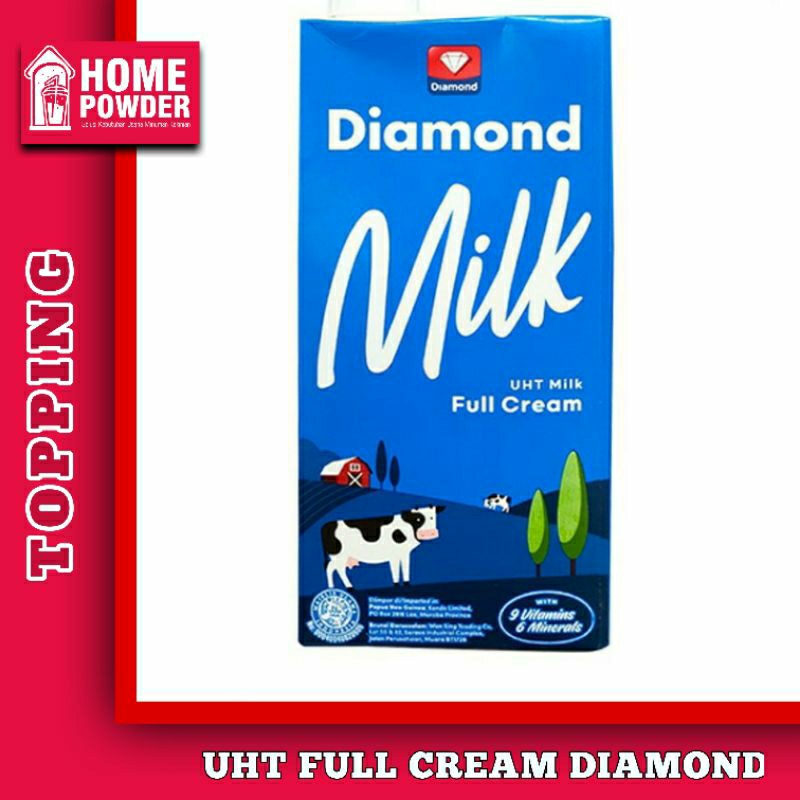 

Promo Susu UHT Diamond Milk Full Cream 1000 ml 1 Liter Murah