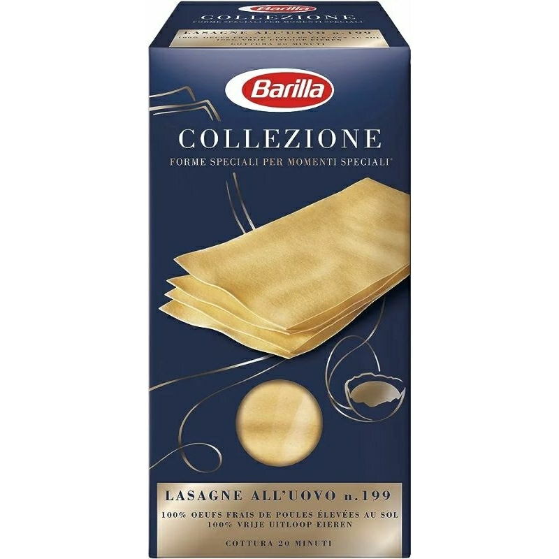 

BARILLA Lasagne All'Uovo N.199 Lasagna Egg Pasta 500g