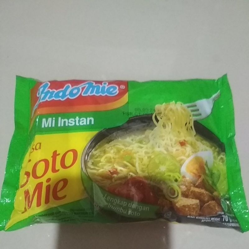 

Indomie kuah rasa soto mie