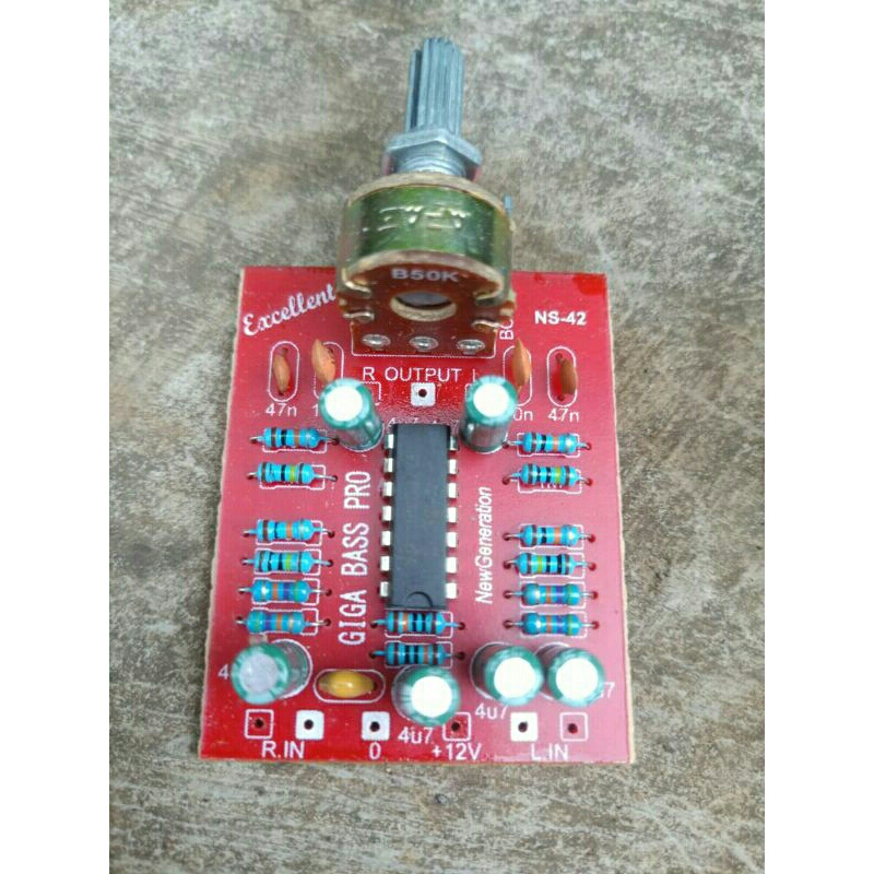 Kit GIGA Bass maxi penambah bass low