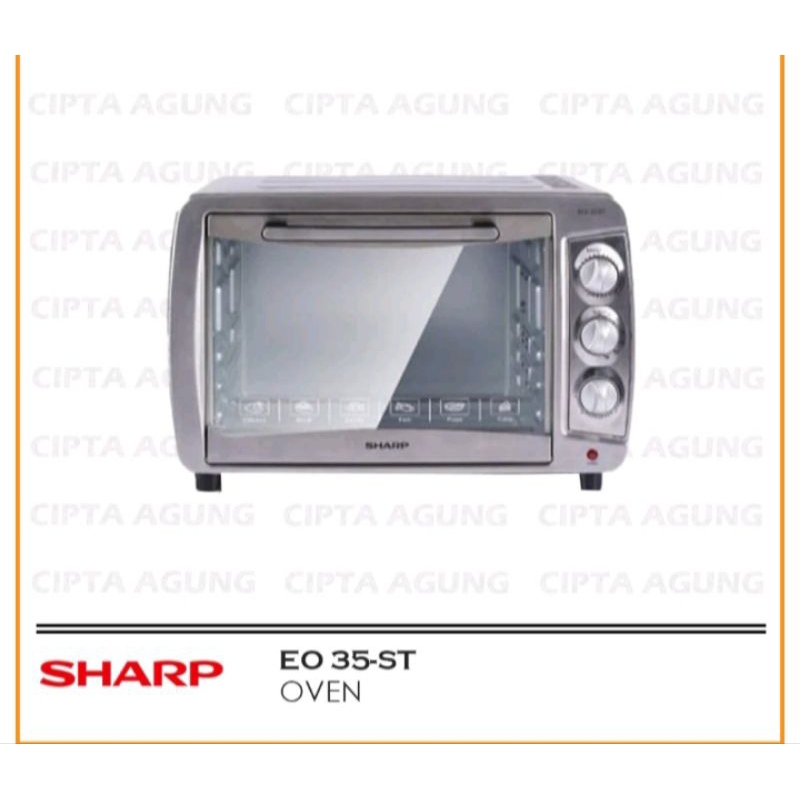 SHARP OVEN LISTRIK EO 35ST 35lt / EO 28 LP K 28 liter 1500 W