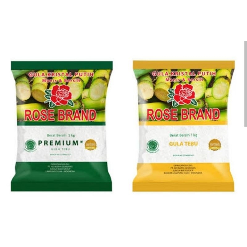 

Gula Rose Brand 2 kg (Hijau kuning Random)