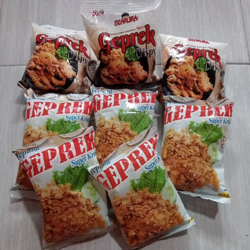 

TEPUNG GEPREK CRISPY SUPER