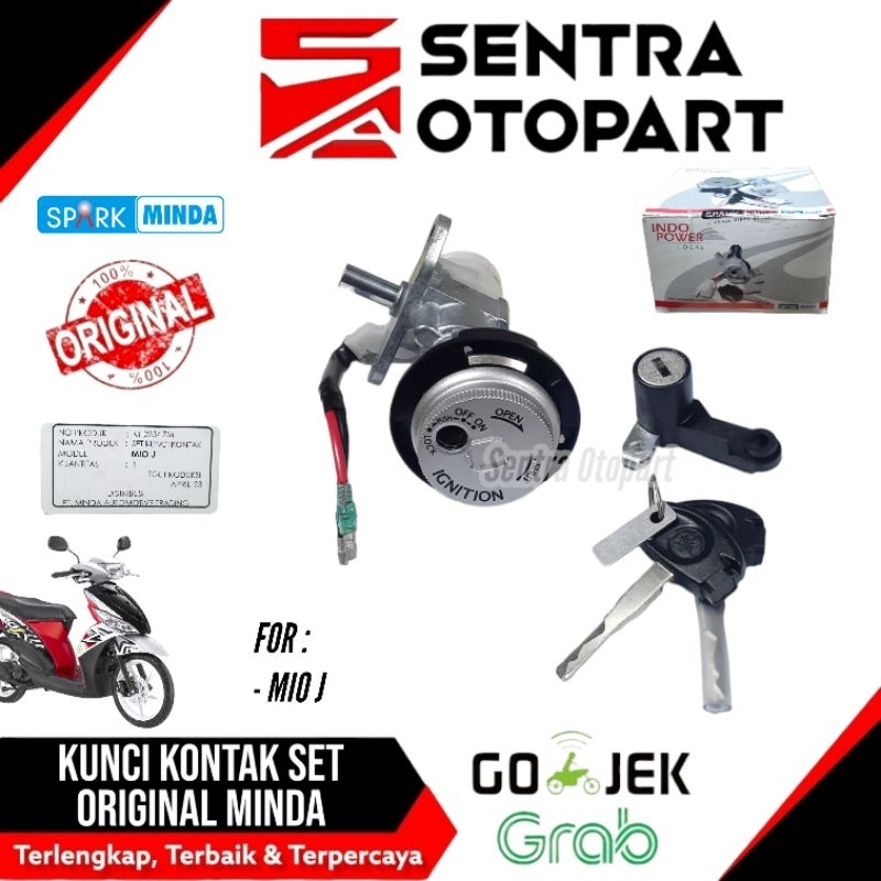 Kunci kontak set mio j mio soul gt 115 original minda