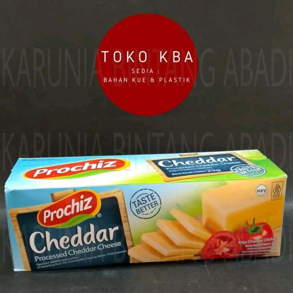 

Keju Prochiz Cheddar 2 KG