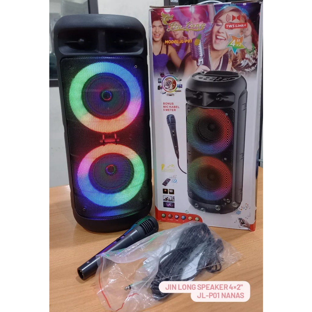 Jin Long Speaker 4x2" JL-P01 Nanas