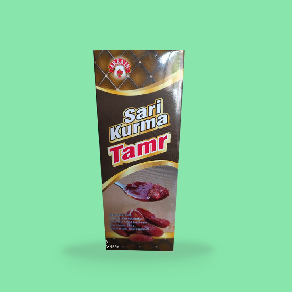 

sari kurma tamr arbain 330 gram meningkatkan imunitas & energi