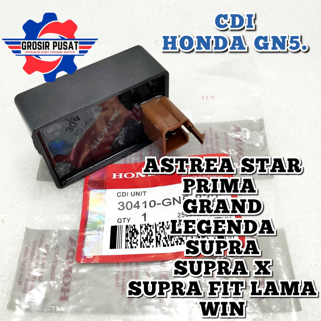 CDI GRAND KOTAK CDI GN5 UNIT CDI SUPRA SUPRA X 100 CDI ORIGINAL SUPRA FIT LAMA CDI ORI HONDA PRIMA