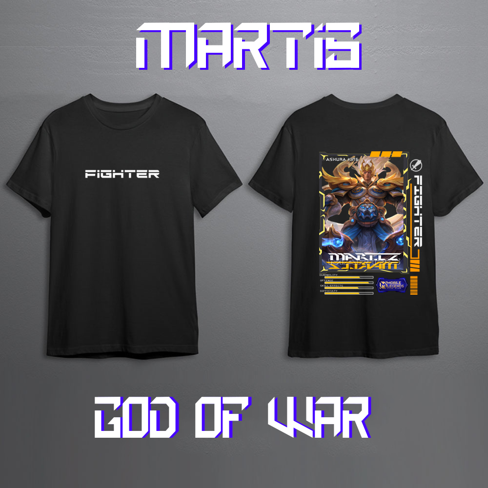KAOS MOBILE LEGEND MARTIS SKIN EPIC SKIN ZODIAC TERBARU KAOS GAMING MLBB MARTIS FULL SKIN TERBARU