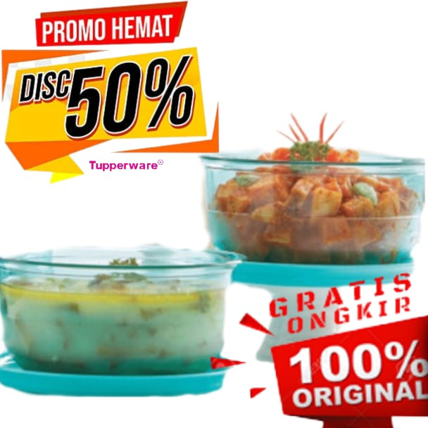 *MEWAH* DISC 50% Tupperware Kristal Table Collection 3,5L | Tempat Makan Mangkok Multifungsi | Alat 