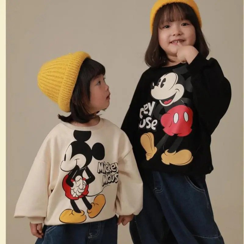 Sweater anak mickey mouse baju atasan unisex