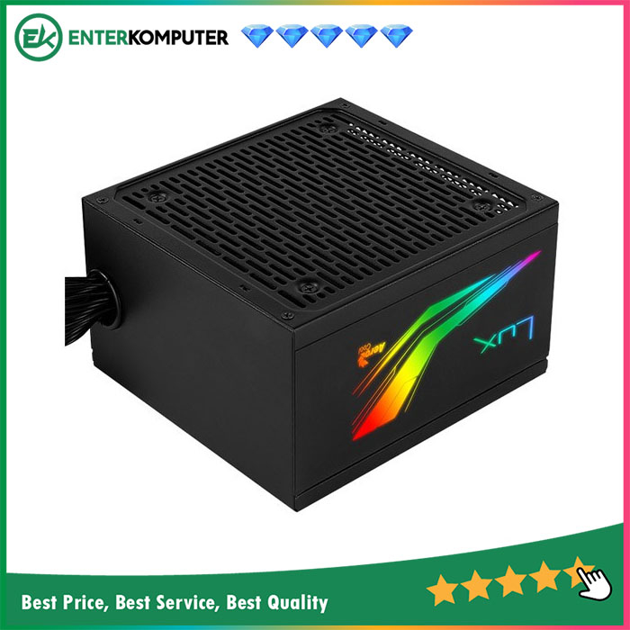 PSU Aerocool LUX RGB 550W 80 Plus Bronze - 2 Years Warranty