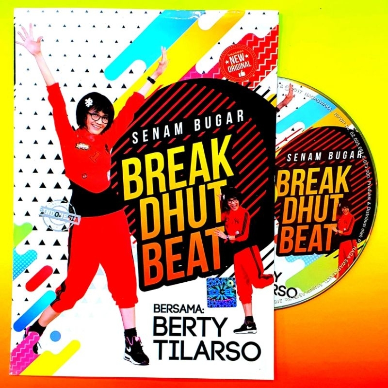KASET VCD ORIGINAL VIDE SENAM AEROBIC BERTY TILARSO