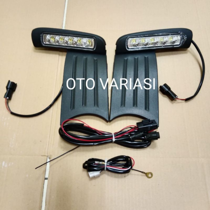 Lampu LED DRL Fog Lamp Lampu Kabut Mobil Honda JAZZ RS 2012-2014