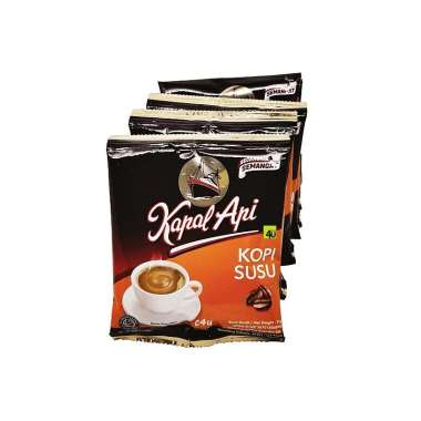 

Kopi Kapal Api Kopi Susu 1 Renceng isi 10 Sachet