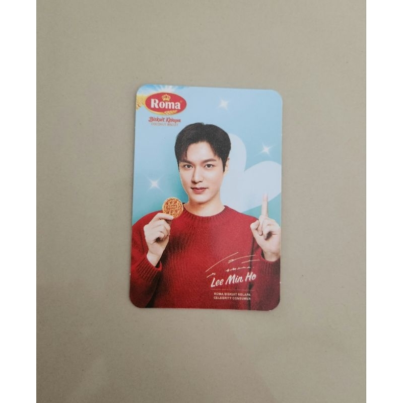 Official Photocard Lee Min Ho x Roma