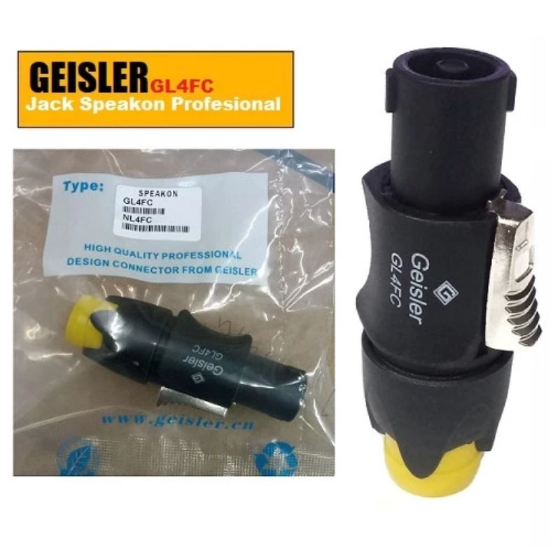 Jack Speakon / jack spikon / Jack spicon Speaker Original Geisler