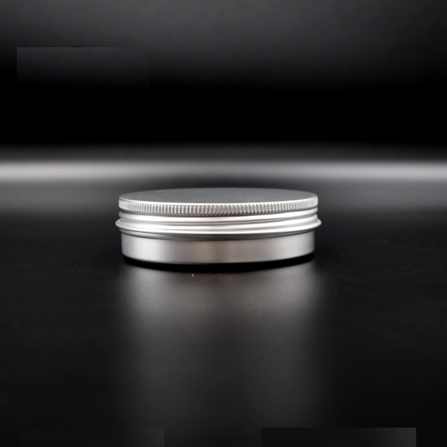 Pot Kaleng Pomade 100 gr / Pot Alumunium 100 gram Alumunium Tin Jar 100gr Pot Pomade 100 gram Pot Ja