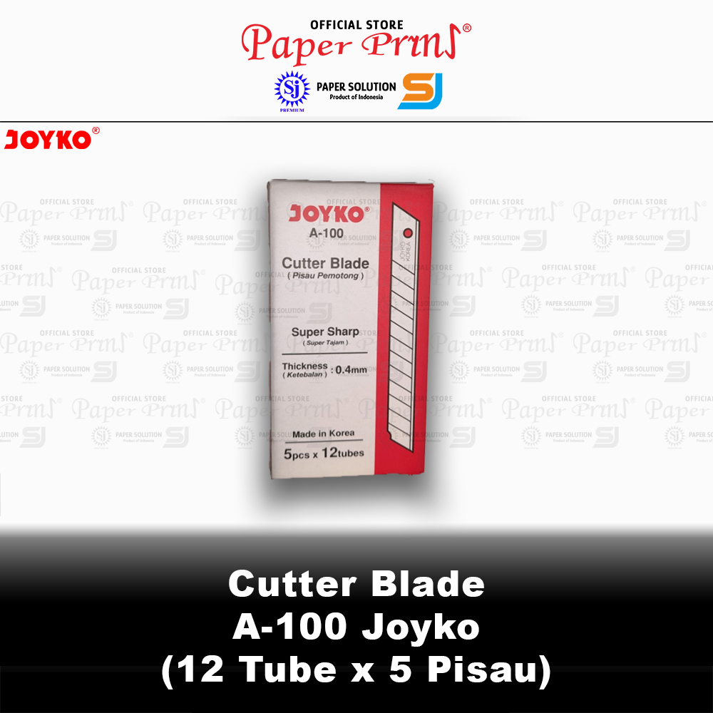 

Isi Refill Pisau Cutter Kecil A100 Joyko