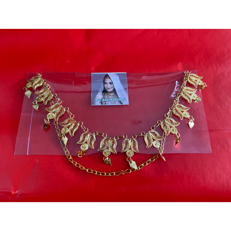 MAHKOTA DAHI PENGANTEN TULIP MINANG ADAT