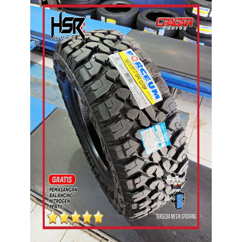 Ban Mobil Offroad R17 Forceum M/t 08 265/ 70 R17 ban kembangan kasar