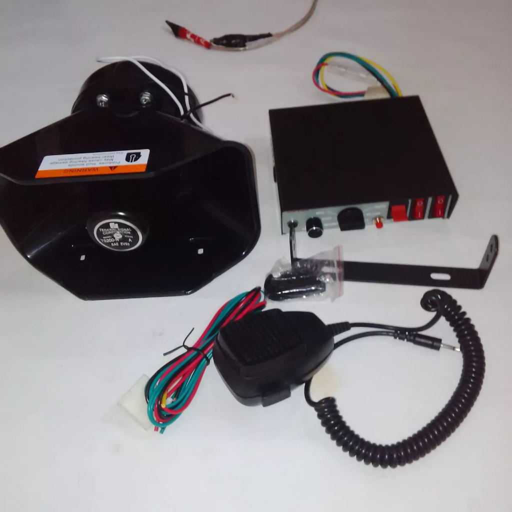 Sirine 9 suara modul cjb200 plus speaker 200watt