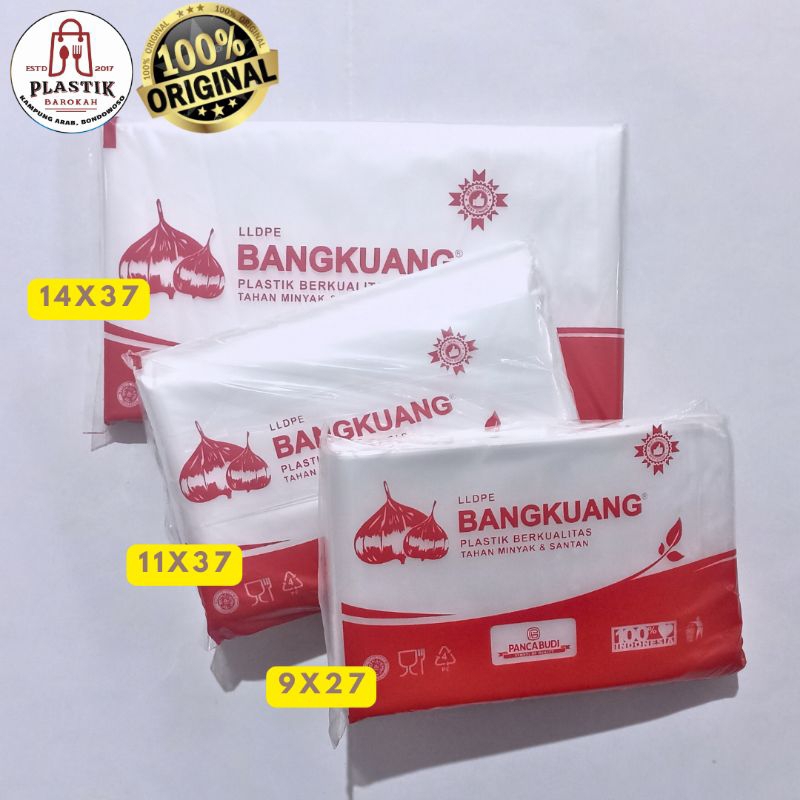 PLASTIK KILOAN TEBAL/ PLASTIK ¼ TEBAL/ PLASTIK MINYAK TEBAL/ PLASTIK BANGKUANG