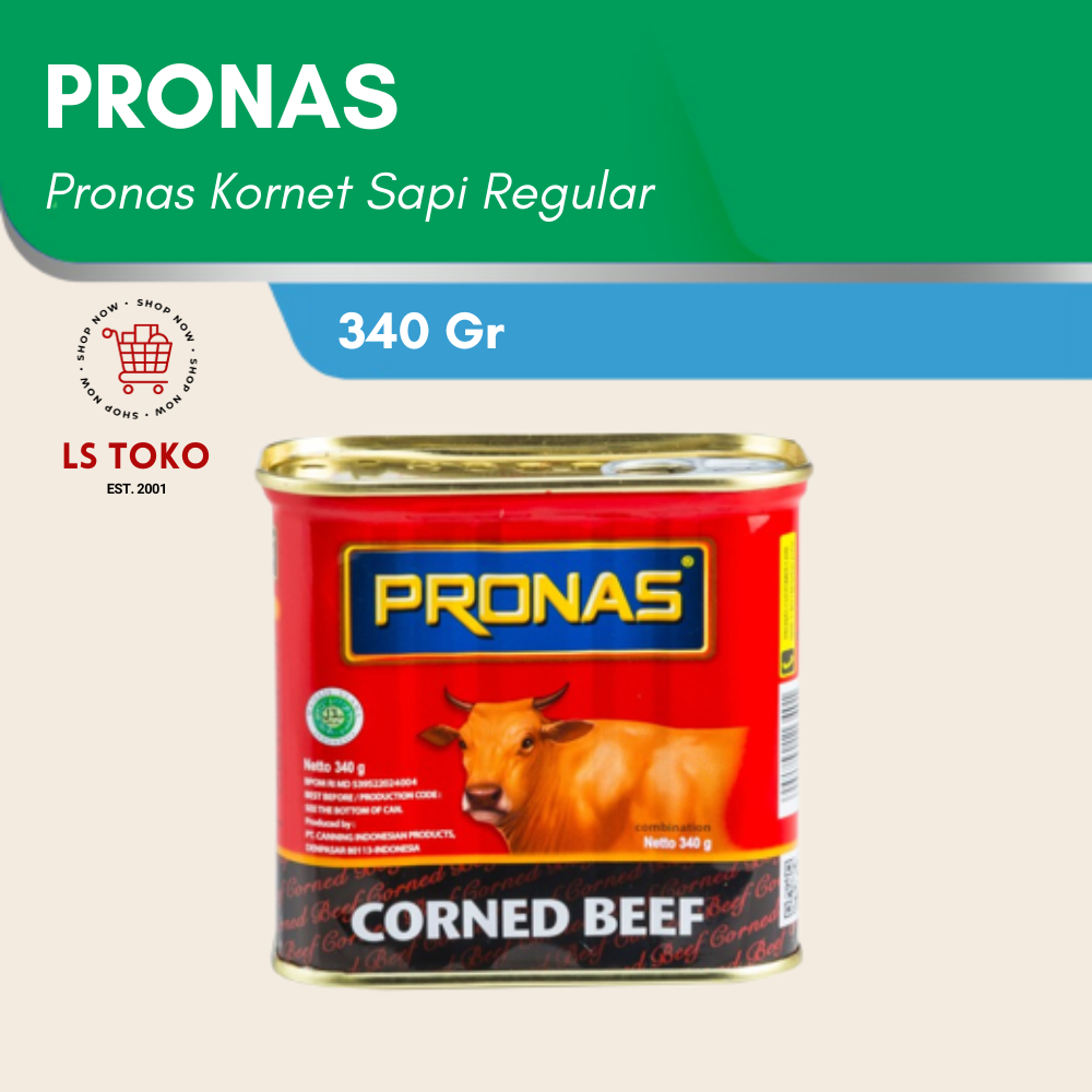 

Pronas Kornet Sapi 340 g dengan kemasan EOE