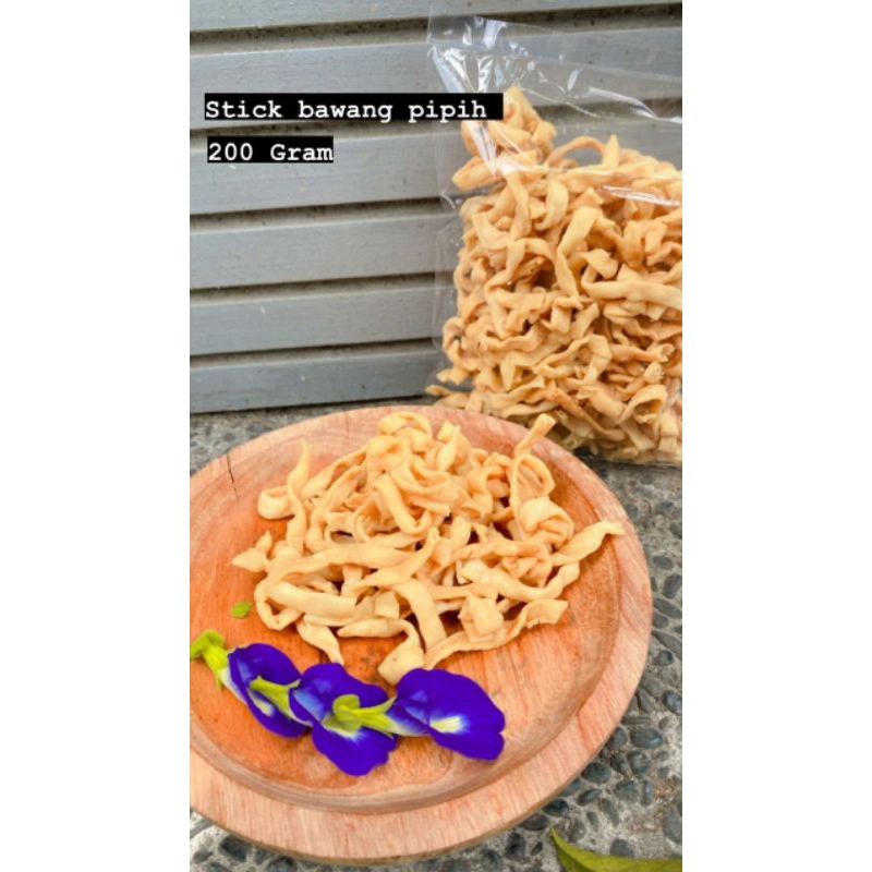 

Keripik Stick Bawang 200 gr
