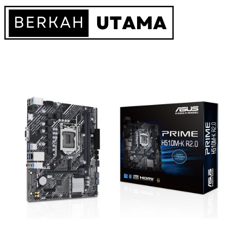 ASUS PRIME H510M-K R2.0 (LGA1200, H470, DDR4, USB3.2, SATA3)