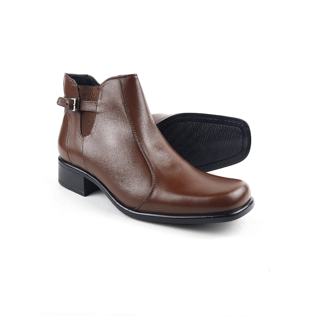 Sepatu Boot Wanita Bahan Kulit Scorpion 5871 36-40