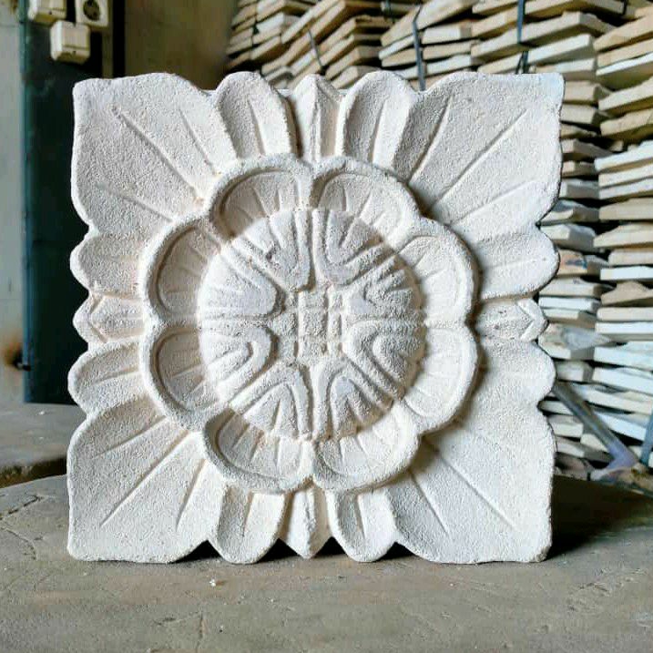 BATU ALAM ORNAMEN UKIR 20x20 Cm