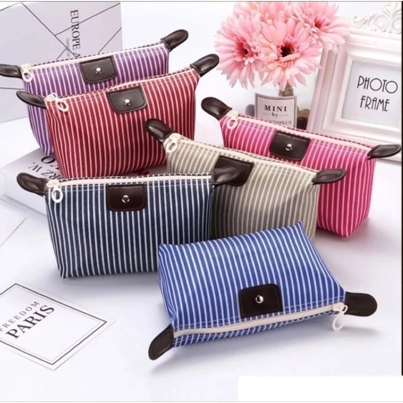 Pouch Kosmetik Dompet Tas Make Up Travel Serbaguna Murah Grosir