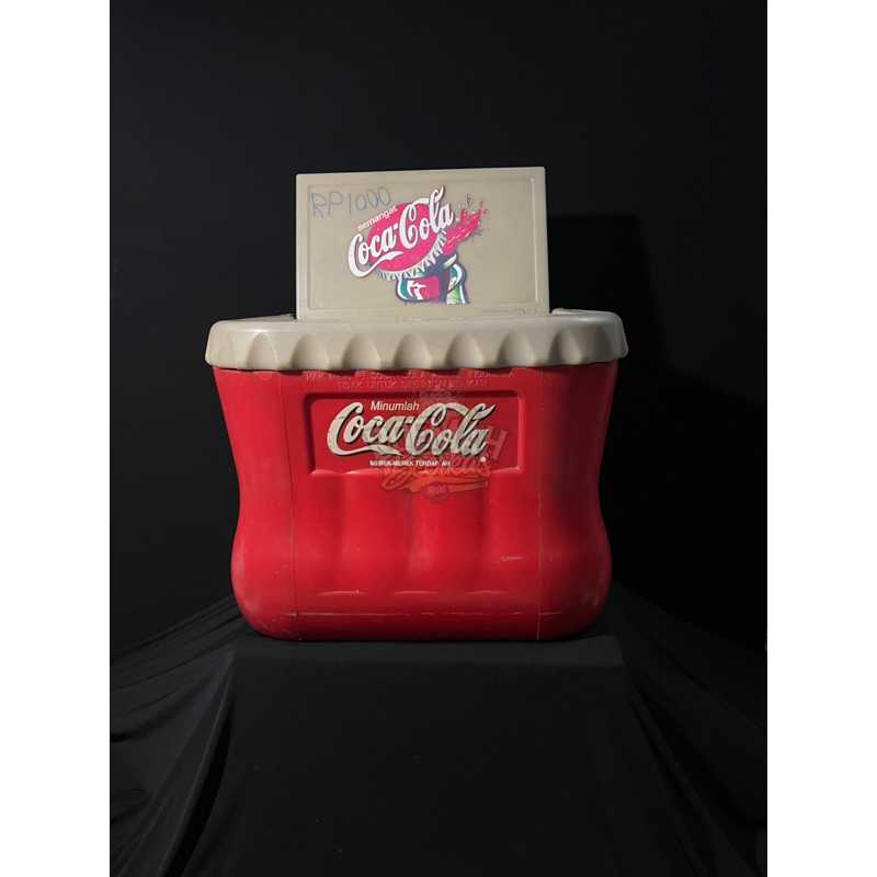 Cooler Box Cool Box Coca Cola 2nd Classic Original Ice Box Pendingin Es Box