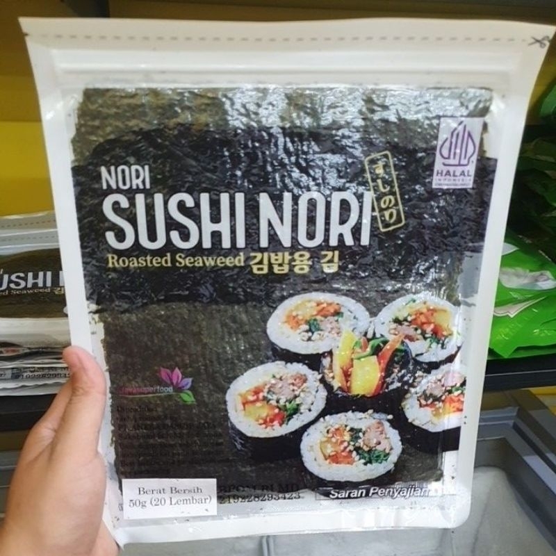 

Jsf sushi nori isi 20 lembar