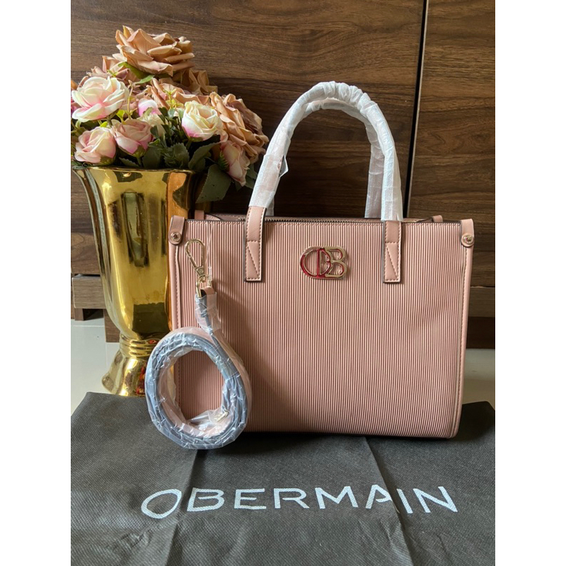 NEW OBERMAIN samantha sally size L top handle sling bag