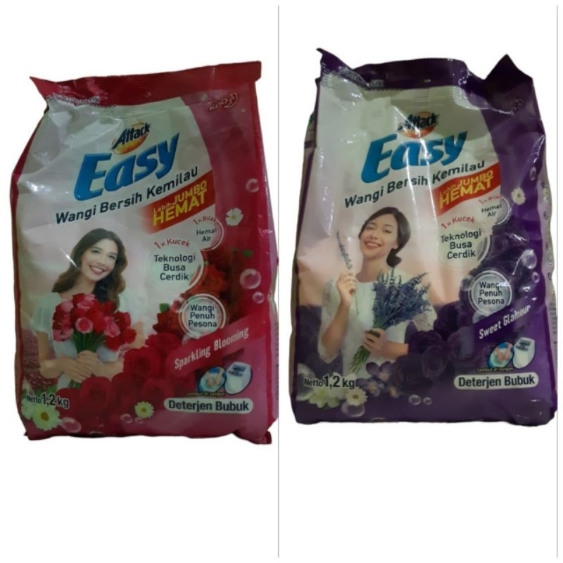Attack easy 1,2kg deterjen bubuk