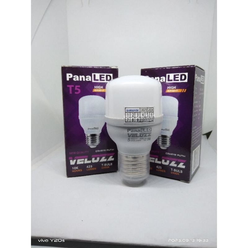 lampu LED panaled velozz 5w