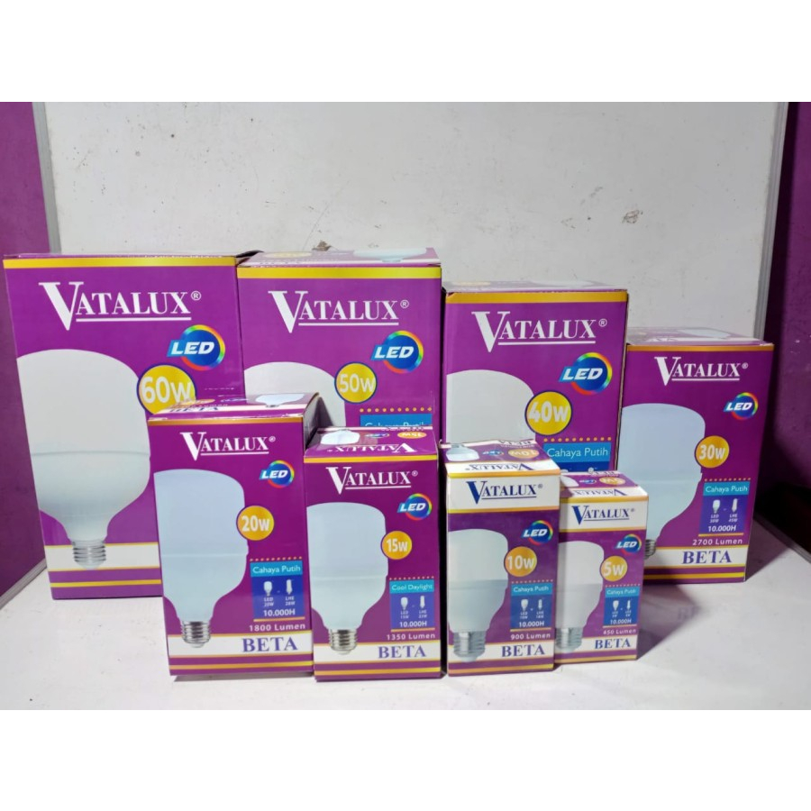 Lampu LED Vatalux Terang dan Hemat Energi