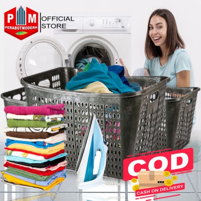 Keranjang Laundry PAJERO / Keranjang Baru / Keranjang Laundry Besar Jumbo