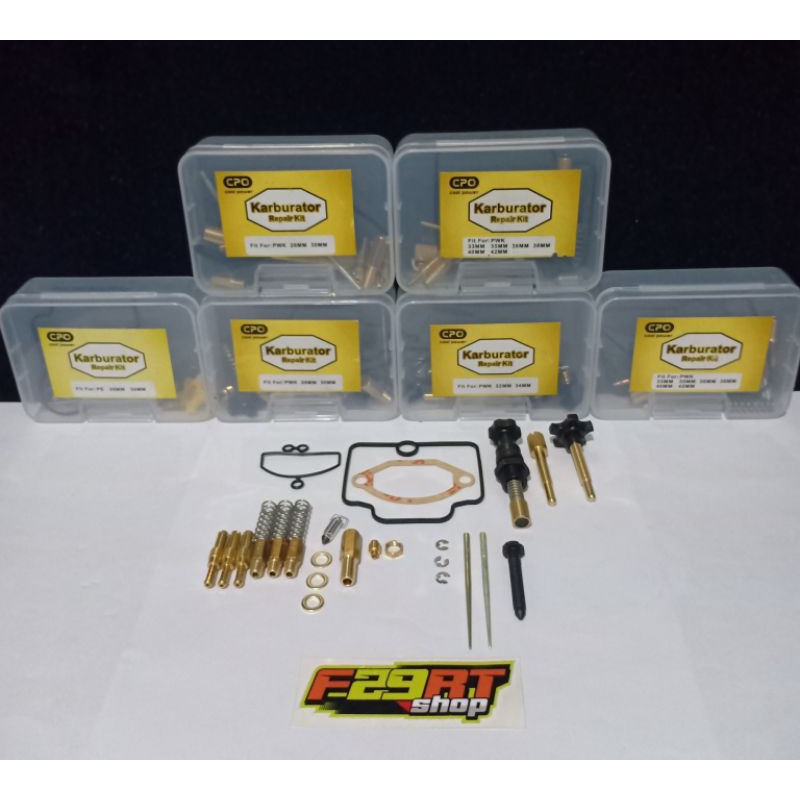 Repairkit Karburator CPO Coolpower Karbu PE PWK 28 30 32 34 35 38