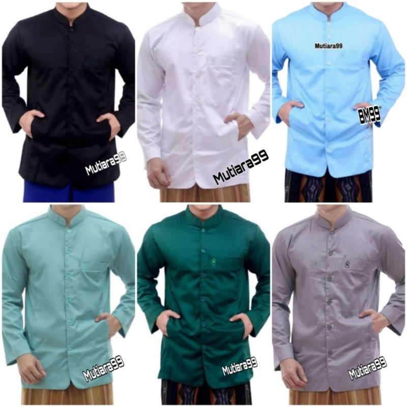 Baju koko terompah semi jas, koko haibah guz azmi baju muslim