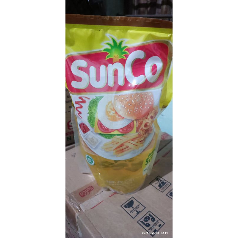 Sunco 2 Liter - Minyak Goreng Sunco 2 Liter