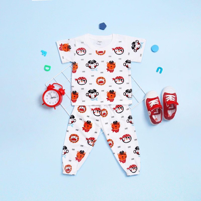 SETELAN PIYAMA ANAK LAKI LAKI / BAJU TIDUR UMUR 1 TAHUN - 7 TAHUN