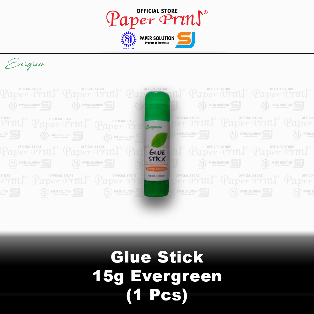 

Lem Kertas Glue Stick Sedang 15g Evergreen