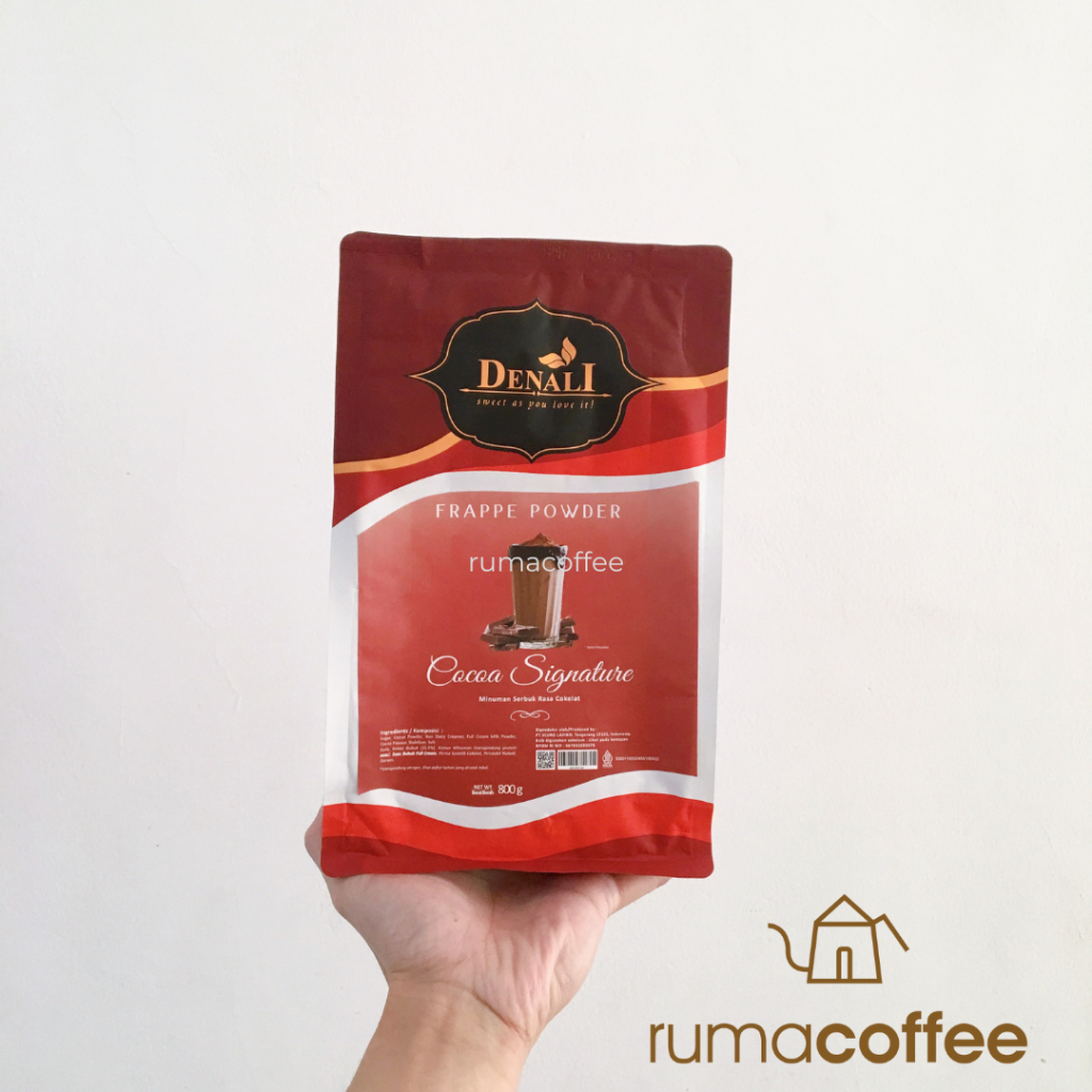 

Bubuk Minuman Denali Cocoa Signature Frappe Powder 800 Gram Rumacoffee
