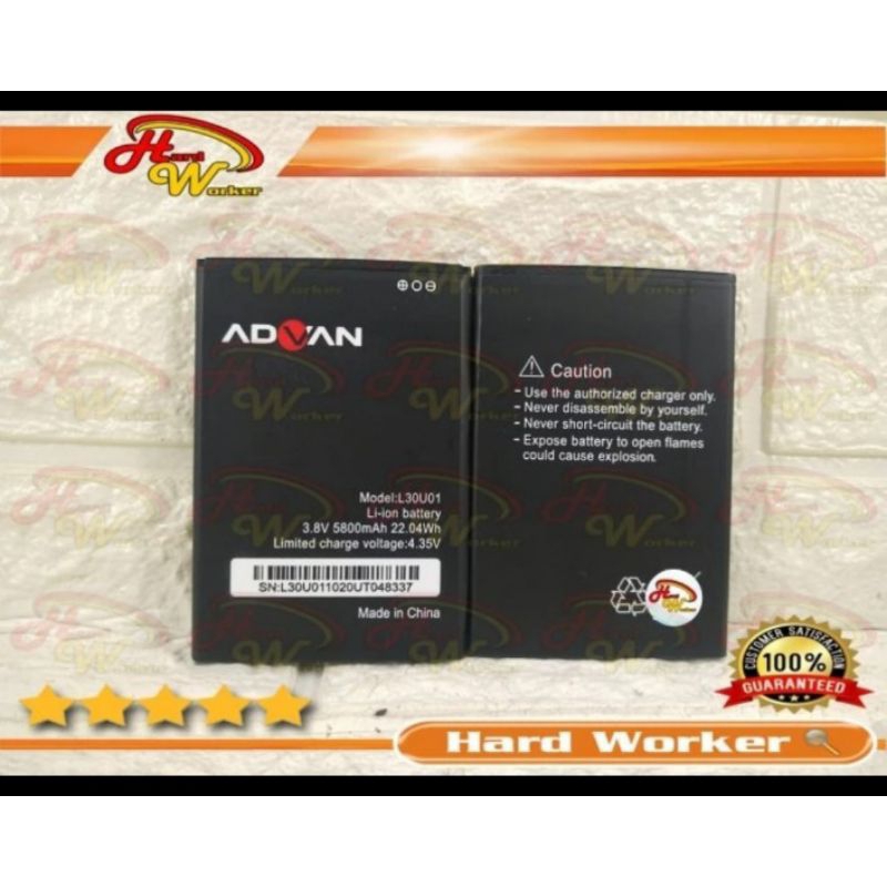 Baterai Battery ADVAN Double Power L30U01 Vandroid Nasa Plus 5505 ORI